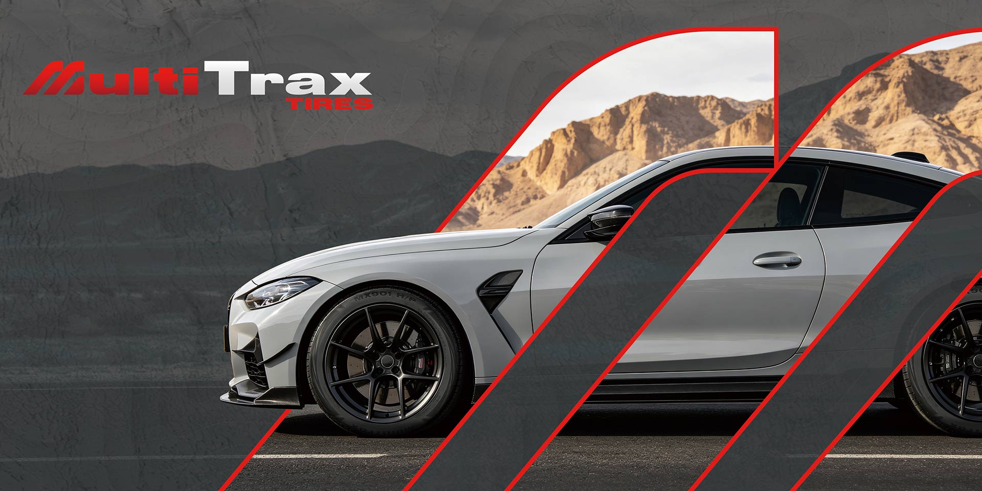 MultiTrax sports car on an open road